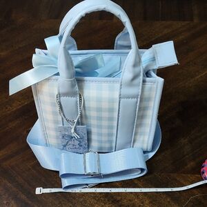 Gingham Love And Roses Gona Concepts Crossbody Bag